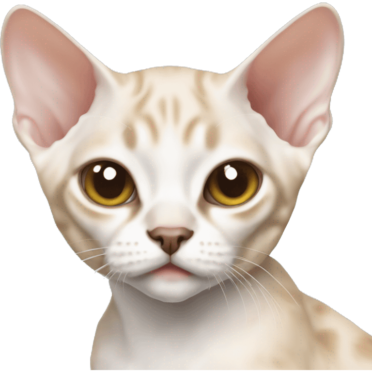 Devon rex emoji