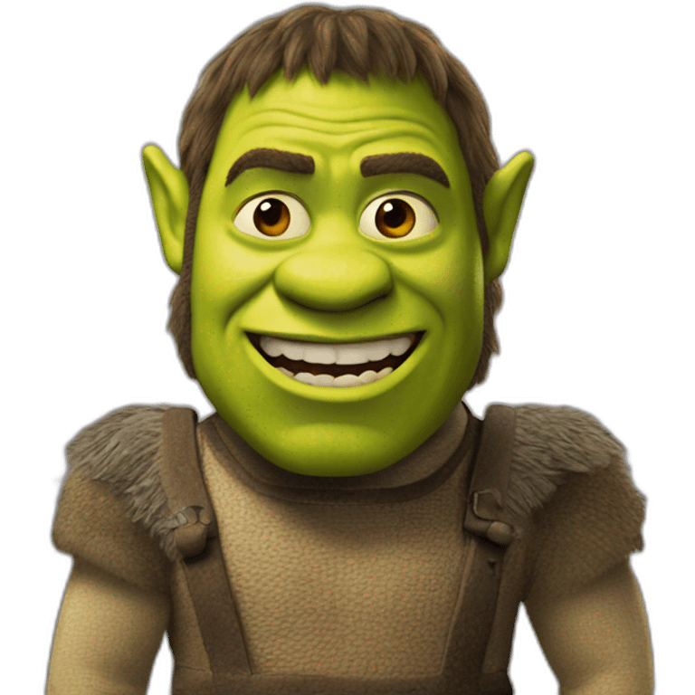 Shrek teatcher emoji