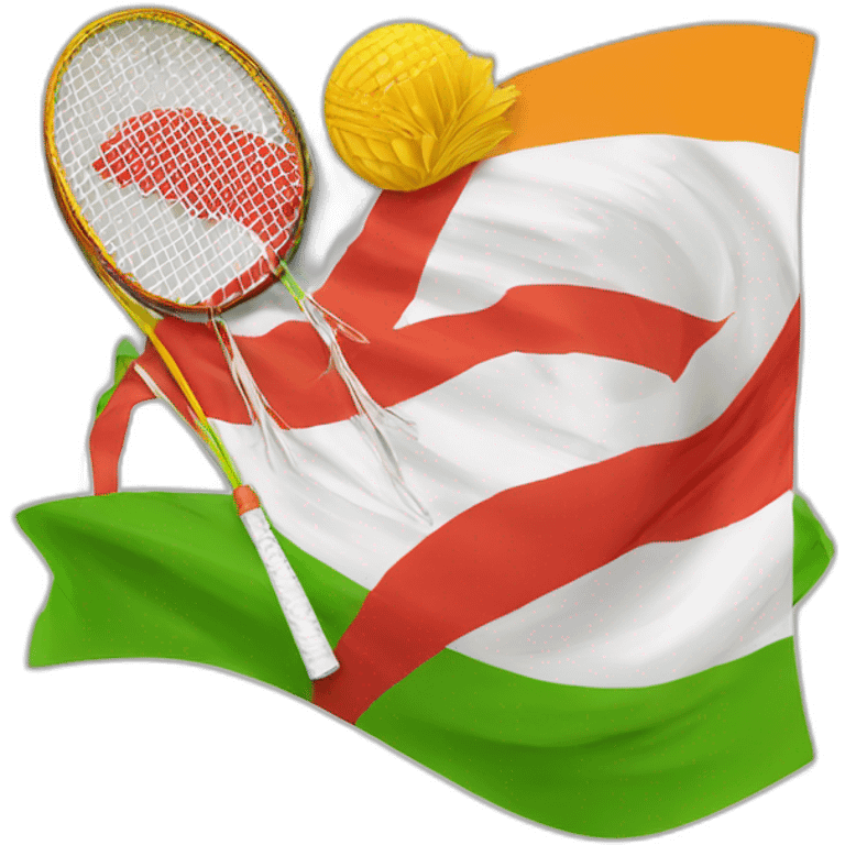 Drapeau - Guadeloupe - badminton emoji