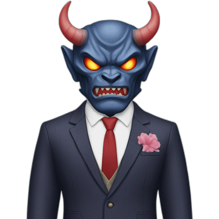 suit oni emoji