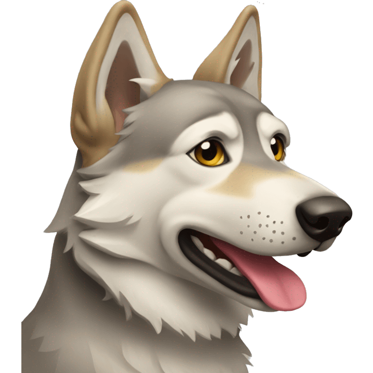 Czechoslovakian Wolfdog emoji