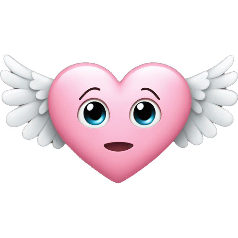 Heart with wings emoji