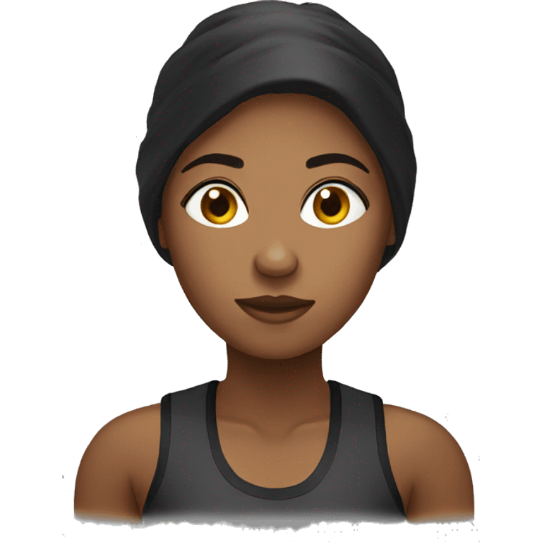 Female boxer emoji