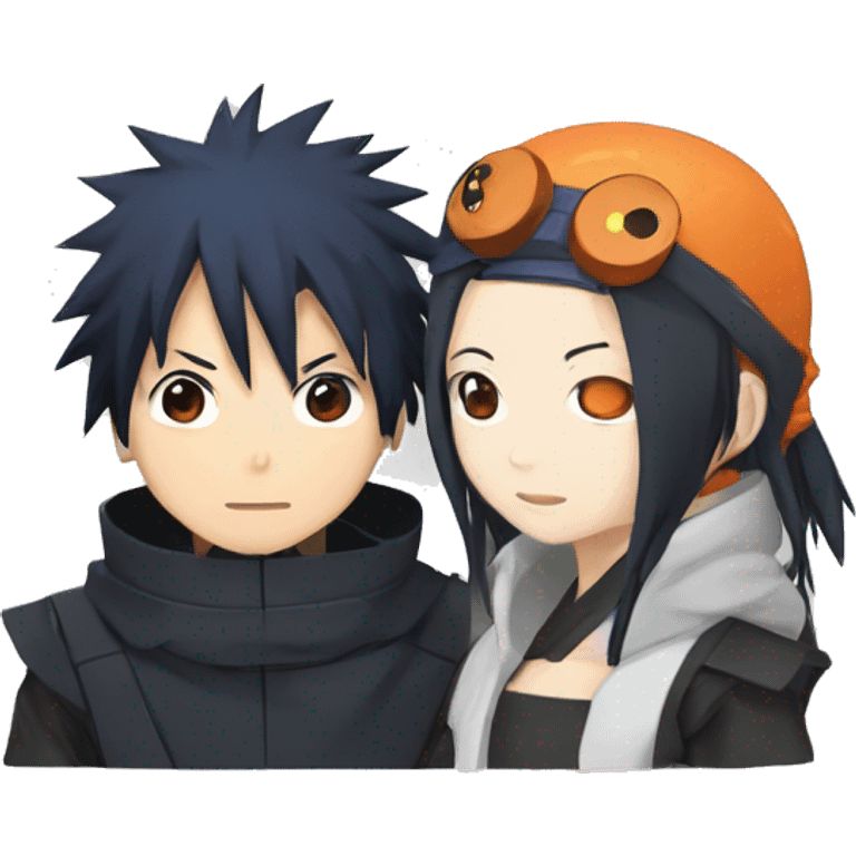 Obito Uchiha y Rin  emoji