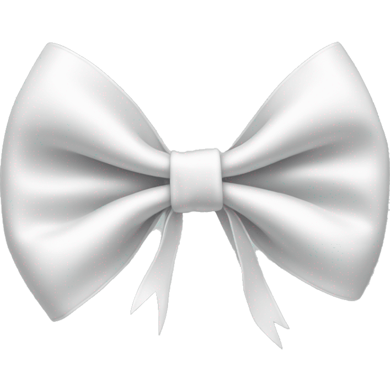 white bow emoji