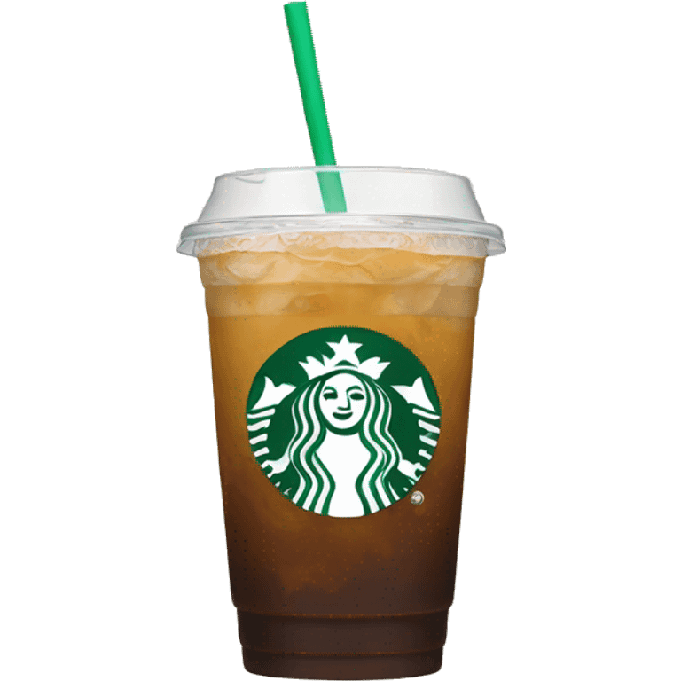 Starbucks glass emoji