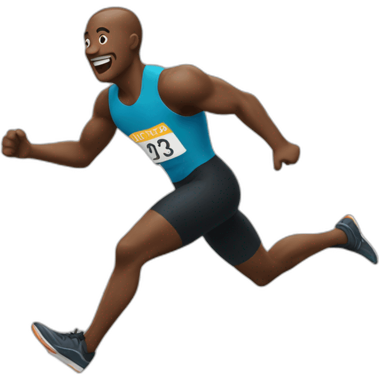 Sprinting emoji