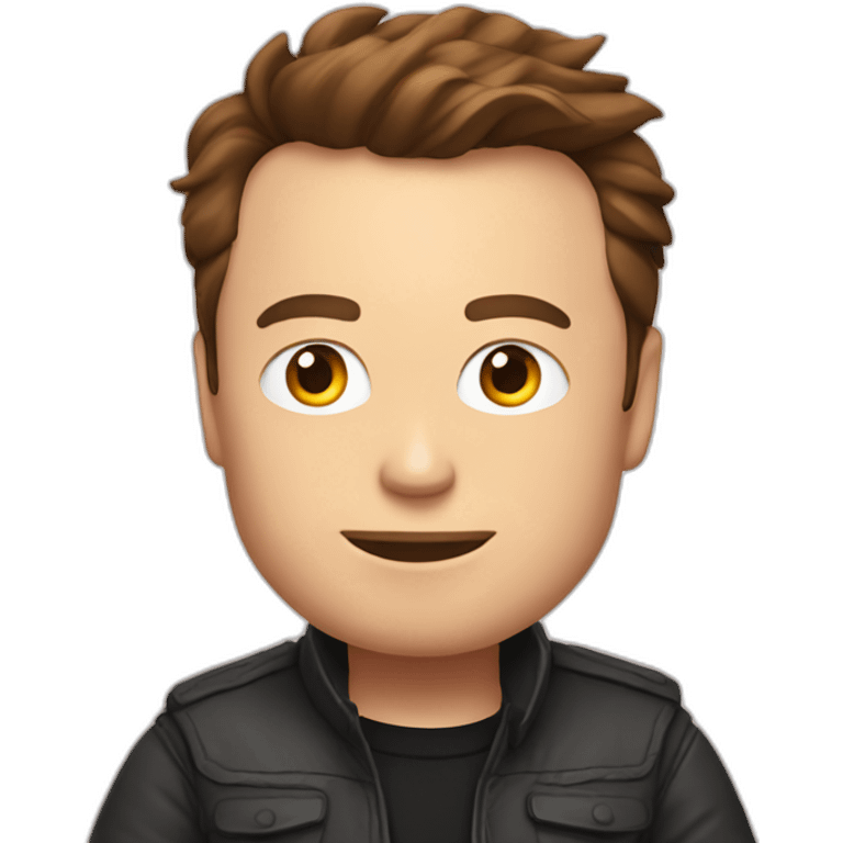 elon musk x emoji