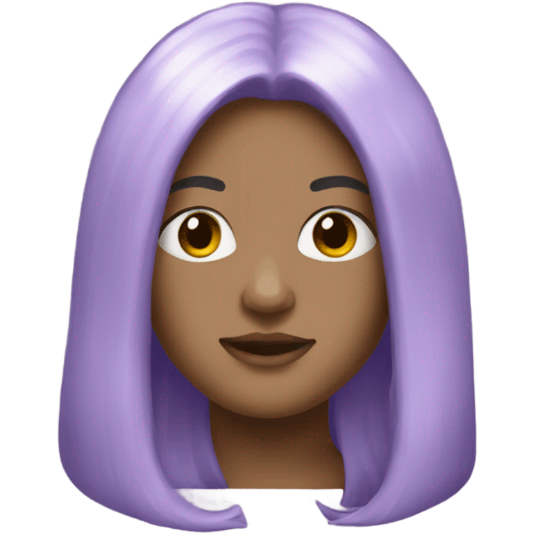 light purple vanity emoji