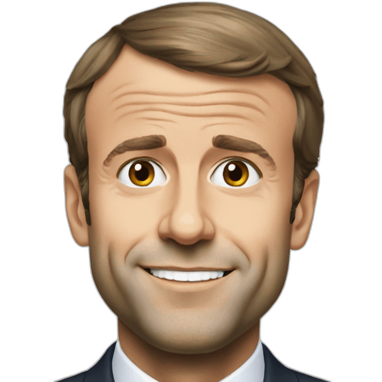 Emmanuel Macron emoji