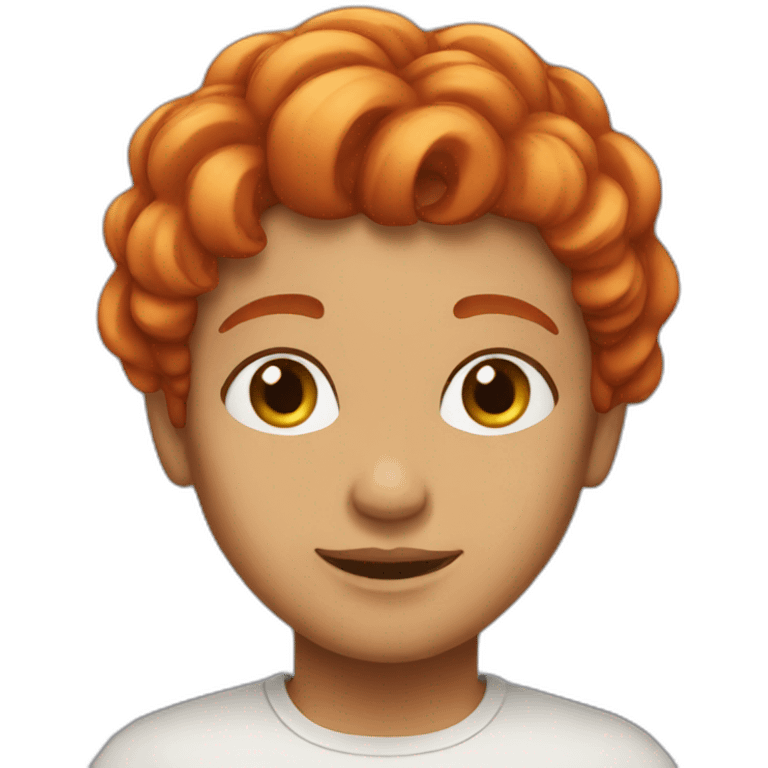 Red head habibi emoji