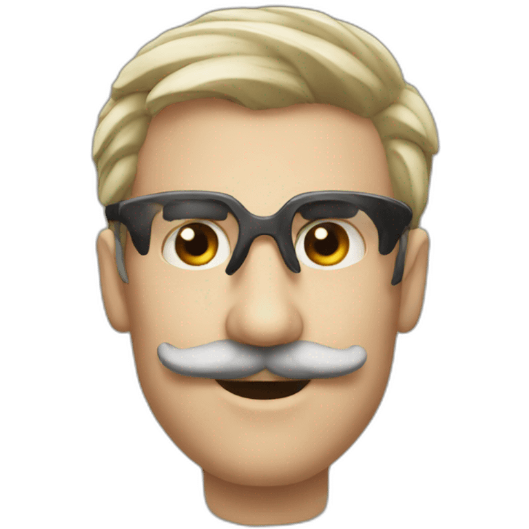 wild Mustache emoji