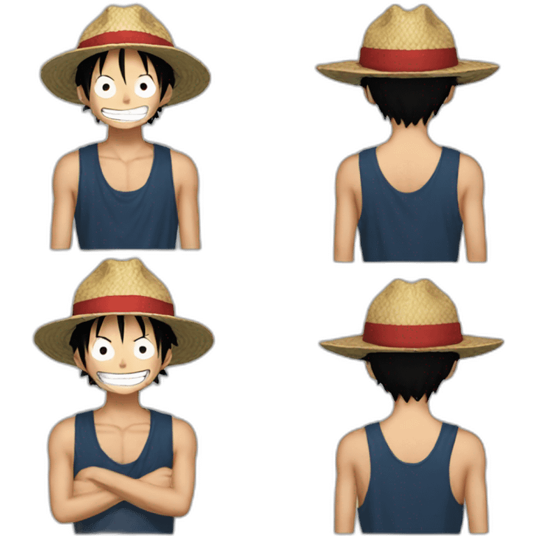 Luffy emoji