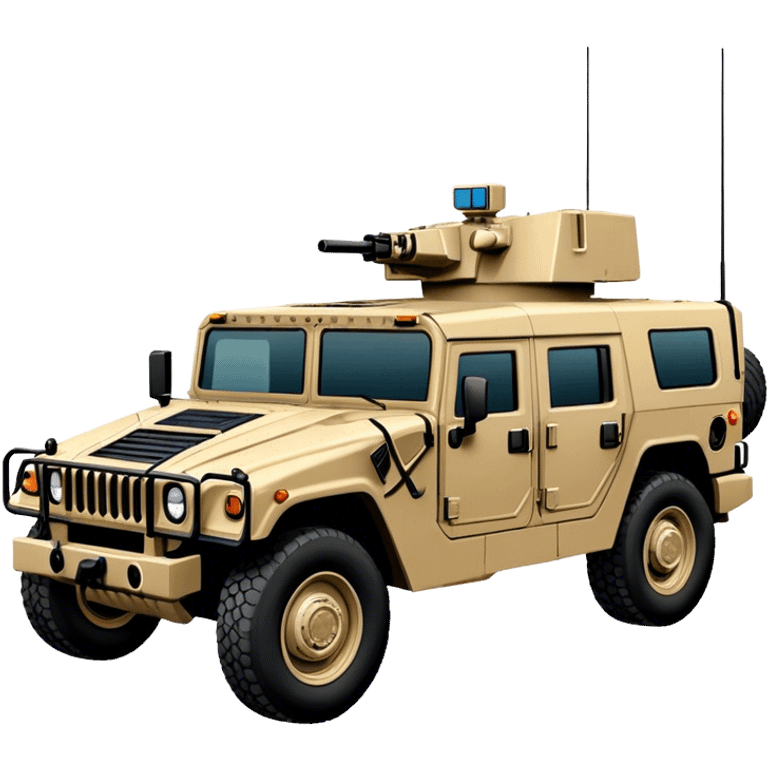 Humvee (HMMWV) (sand colour) emoji