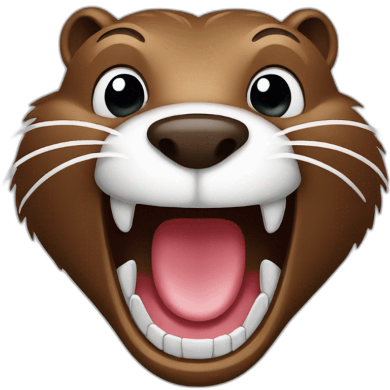 Toothy beaver emoji