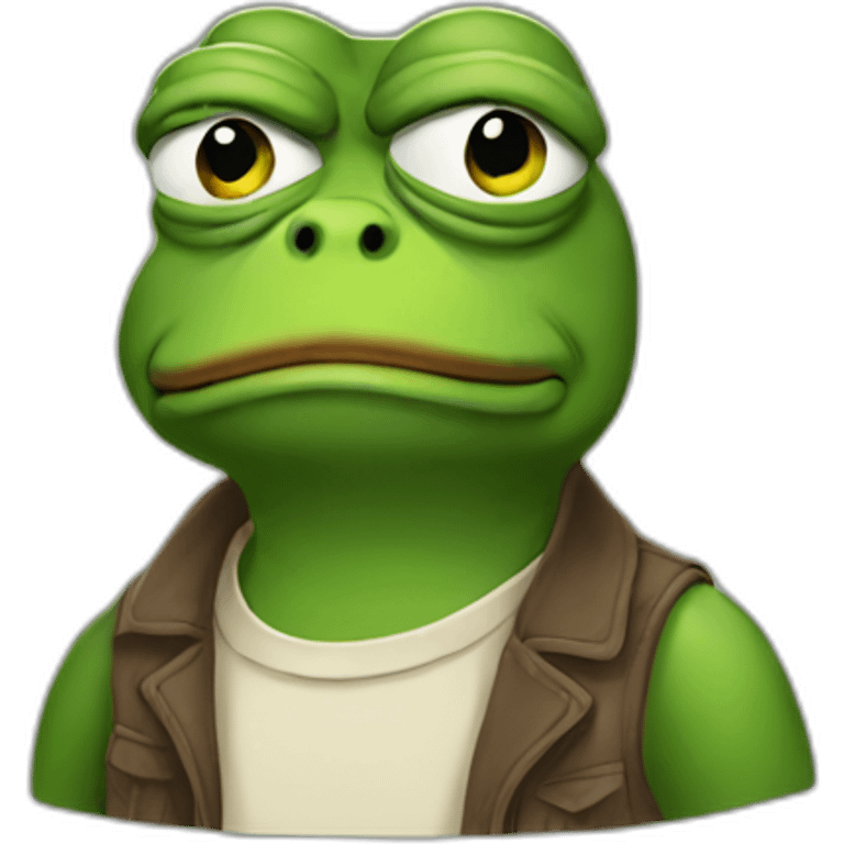 Pepe sad emoji