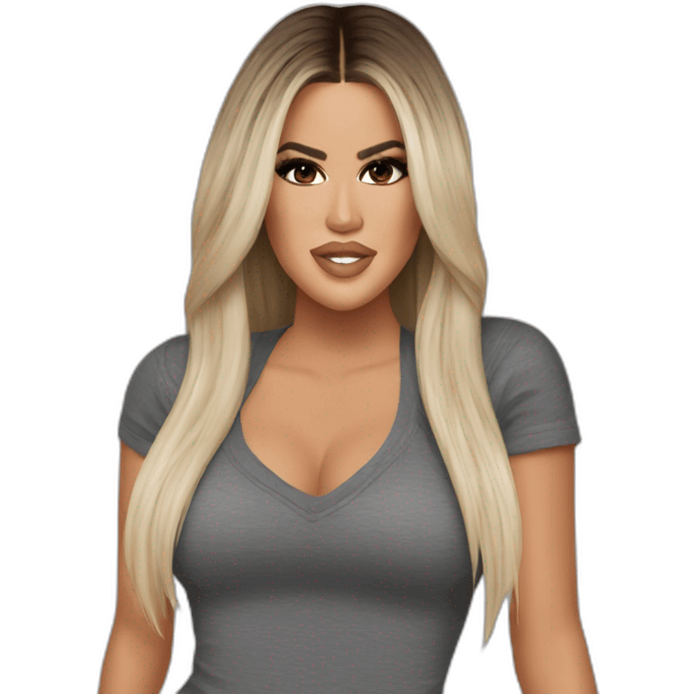 Khloe Kardashian emoji