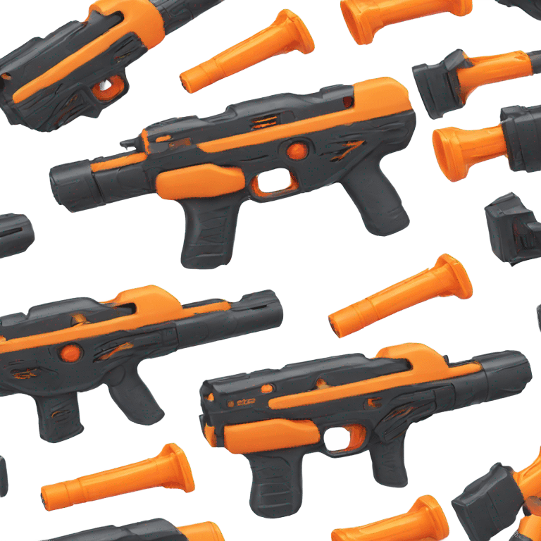 A nerf gun emoji