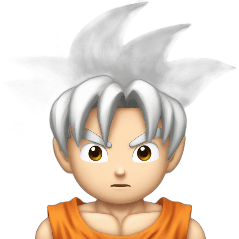 Tête de Goku emoji