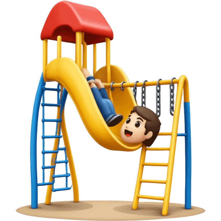 Person with a playground in mouth  emoji