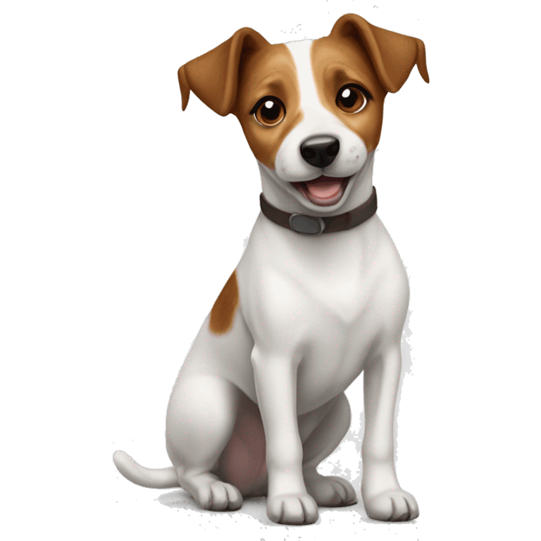 jack russell dog emoji