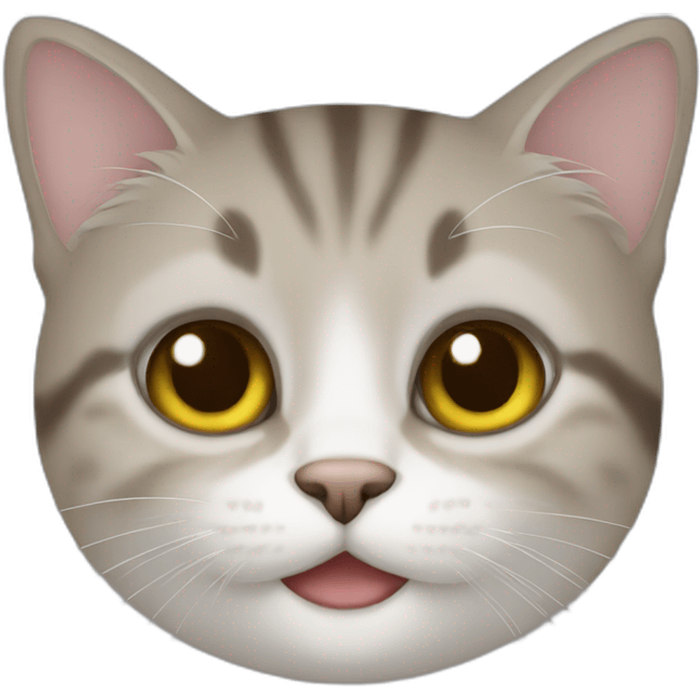 Un chat emoji