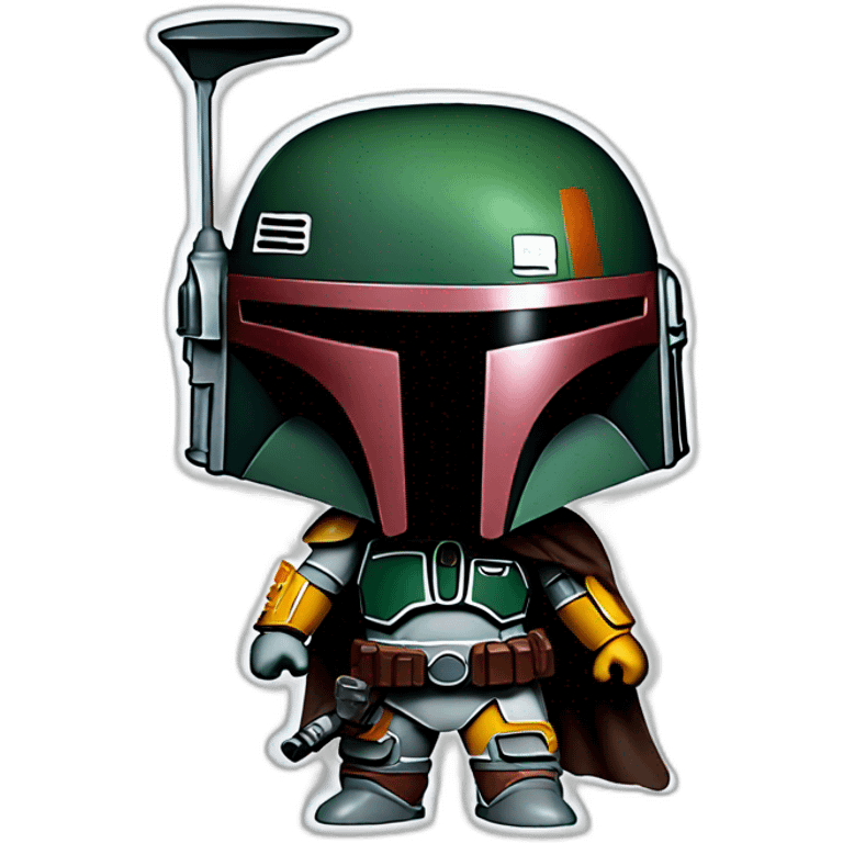 chibi boba fett emoji