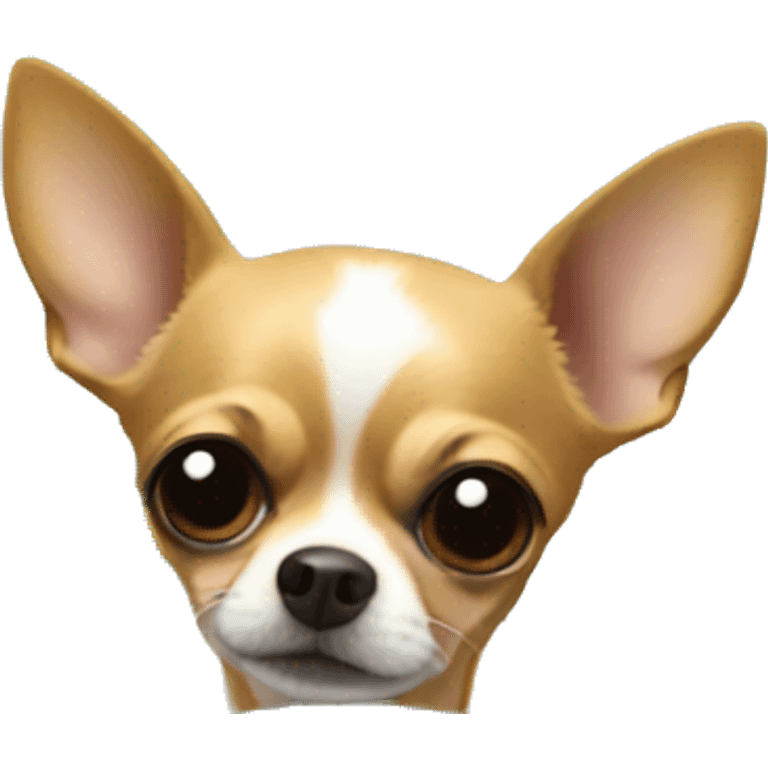 Chihuahua driving a Subaru  emoji