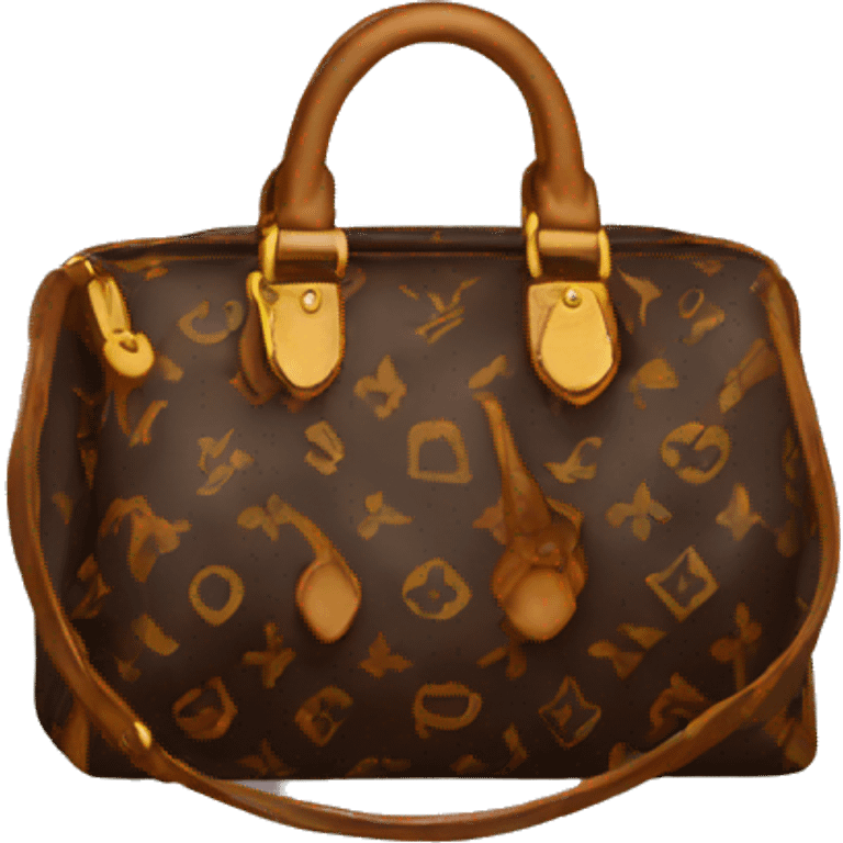 Lv bag emoji