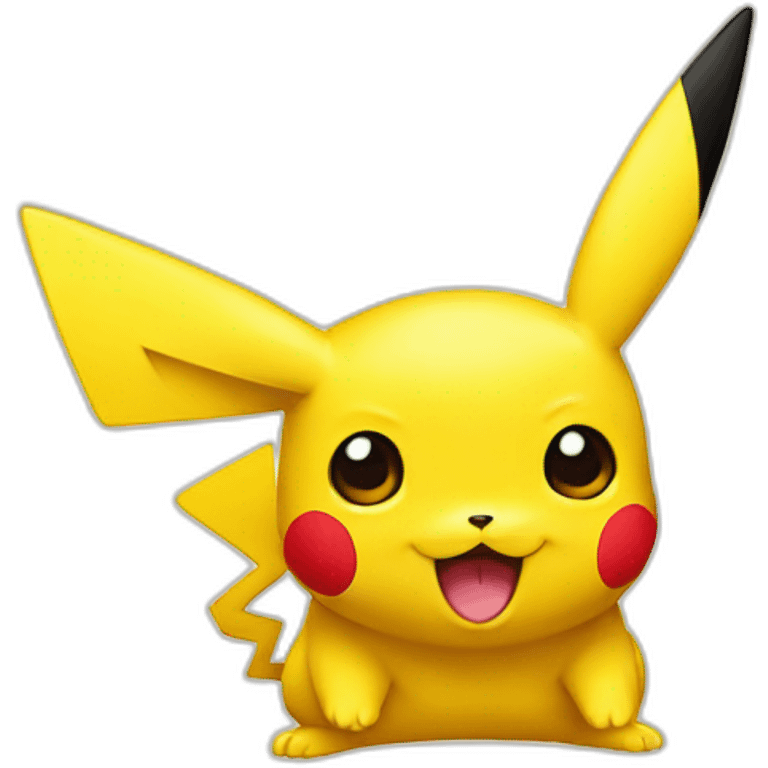 Yellow pikachu emoji