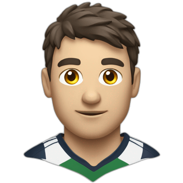 Un joueur de rugby emoji