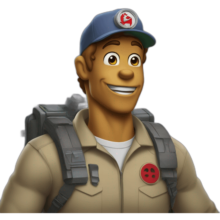 Scooby-Doo meets the Ghostbusters emoji