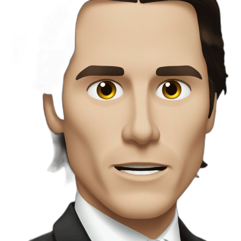 Christian Bale American Psycho emoji