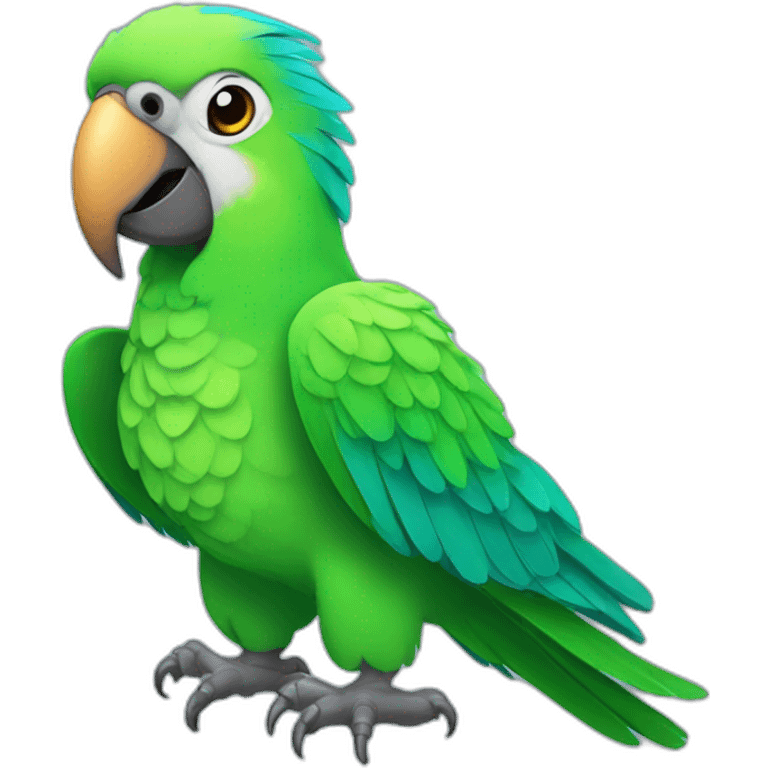 deaf parrot emoji