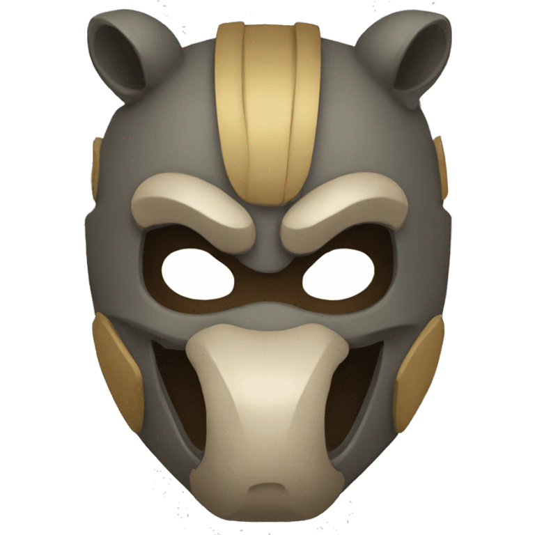 Macho raton mask emoji