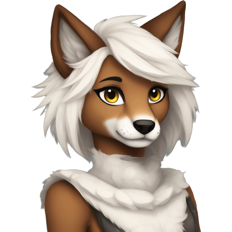 Edgy modern anthro furry by Falvie, LiLaiRa, AngieWolf emoji