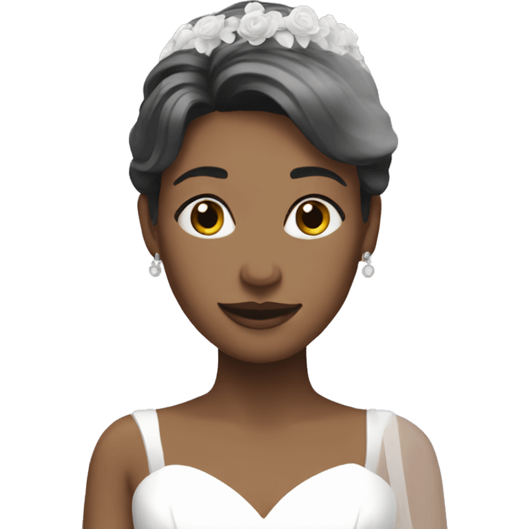 bride in a purple circle emoji