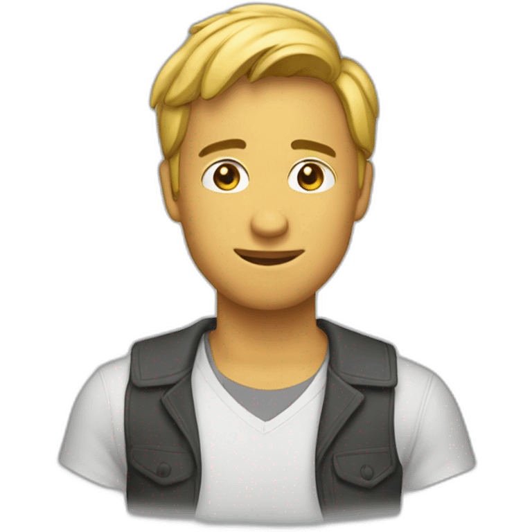 Personnage série Friends emoji