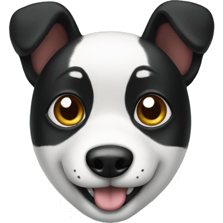 Panda dog emoji