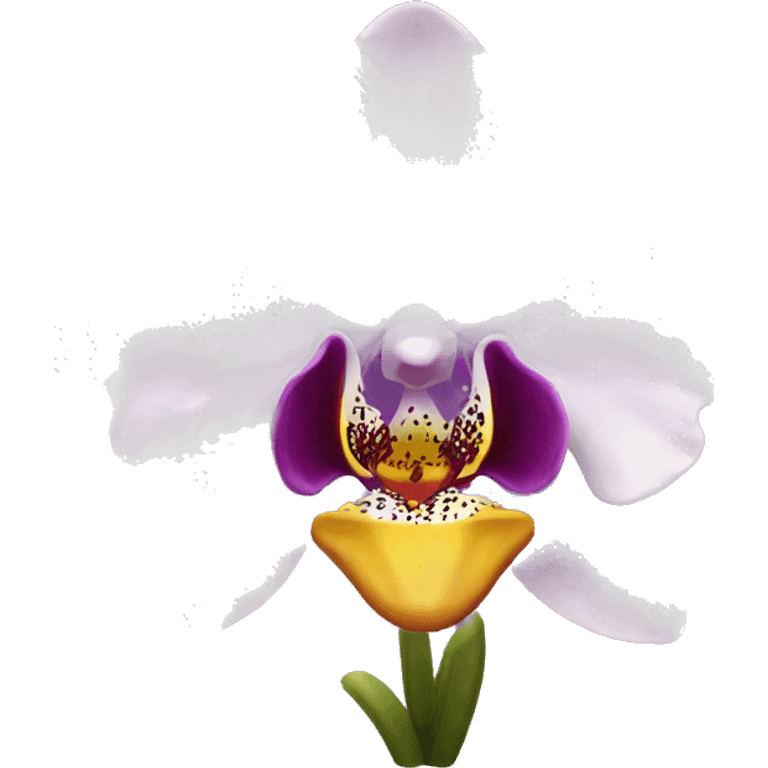 orchid emoji