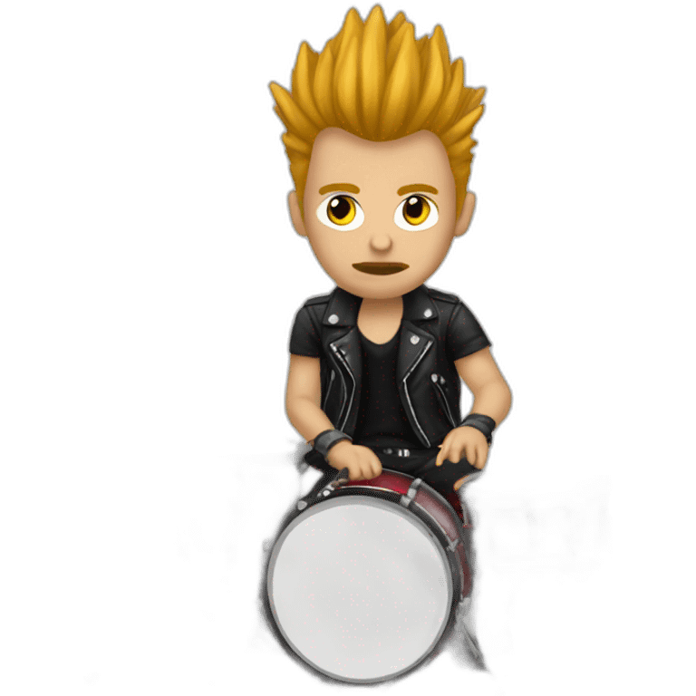 punk drumer emoji