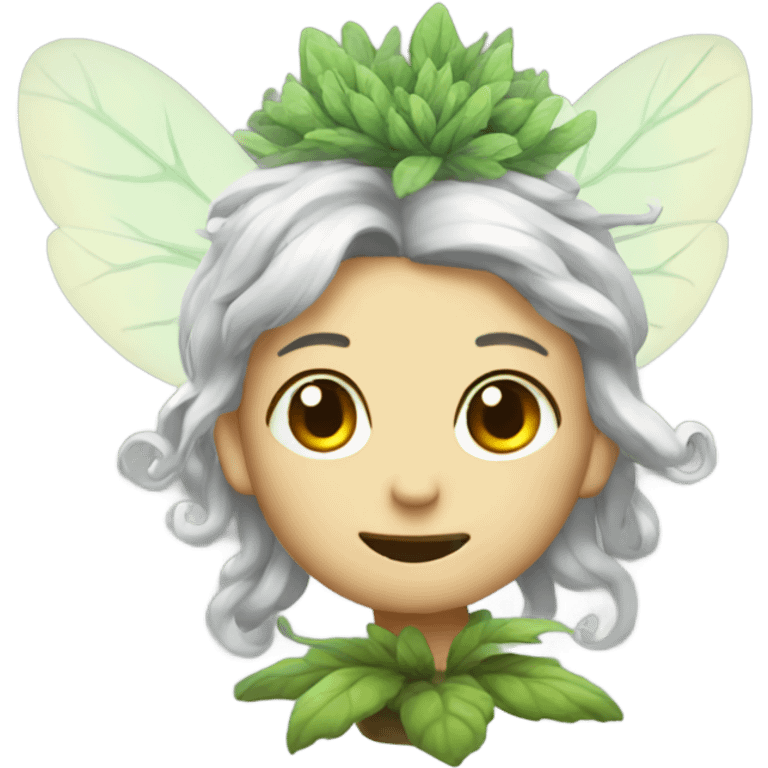 Cloud weed fairy emoji