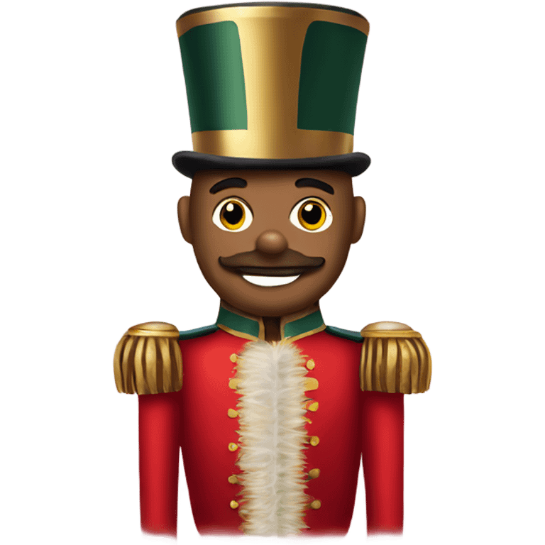 Christmas nutcracker emoji