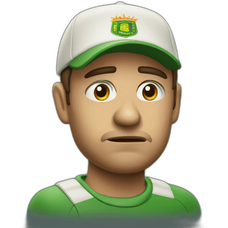 disappointed cricket fan emoji