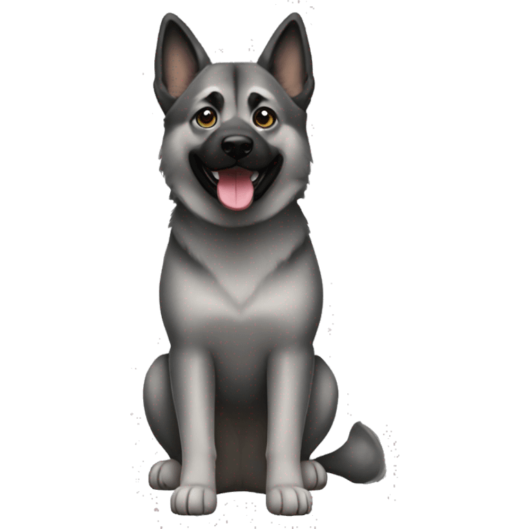 Norwegian elkhound  emoji