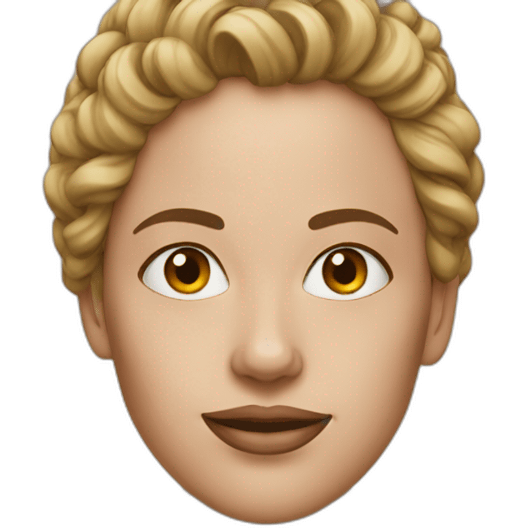 An emoji of a woman emoji