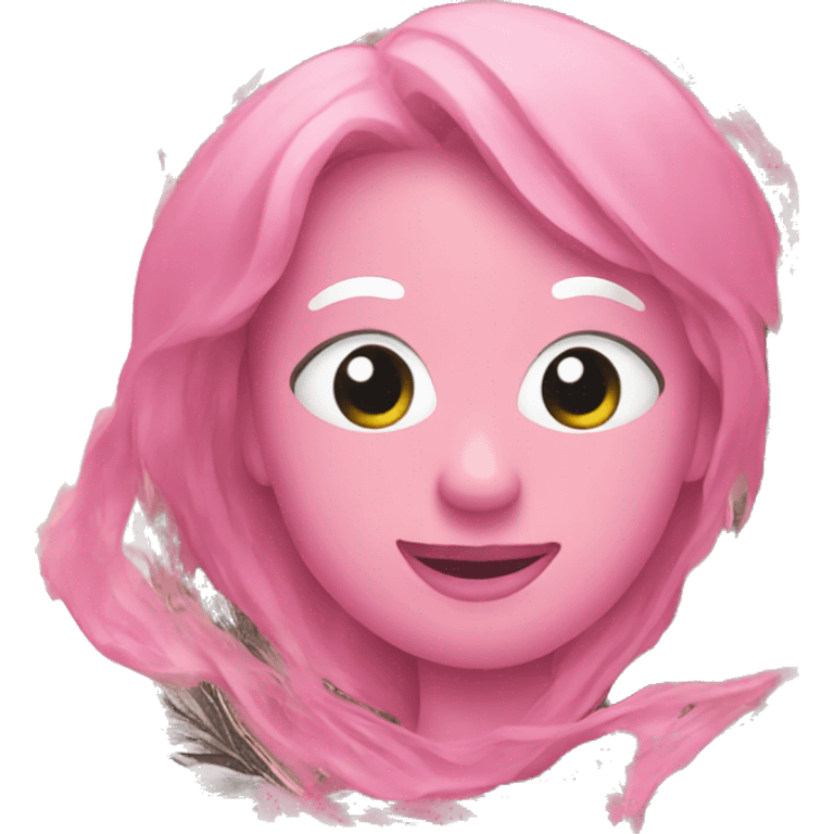 Pink money emoji