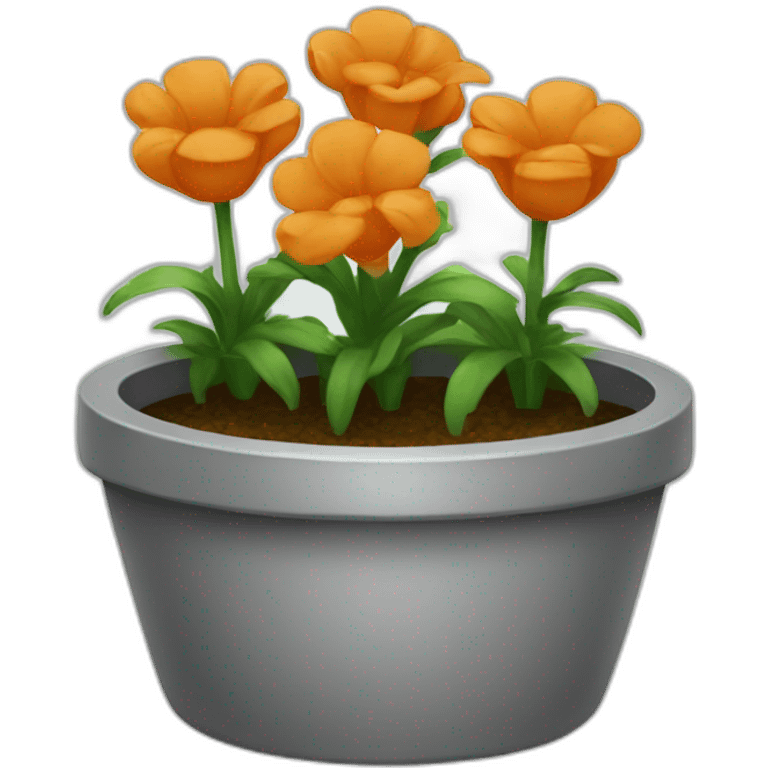 Pot de fleure emoji