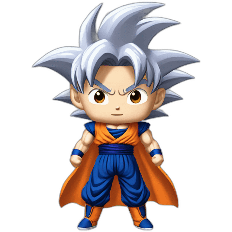 Ultra-instinct Son Goku emoji