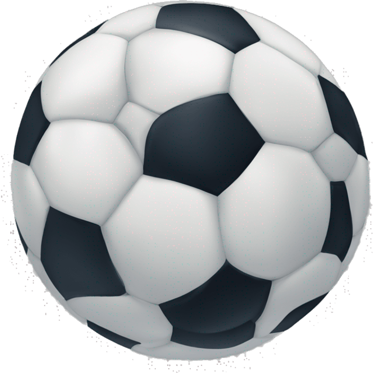 Ballon de foot carré  emoji